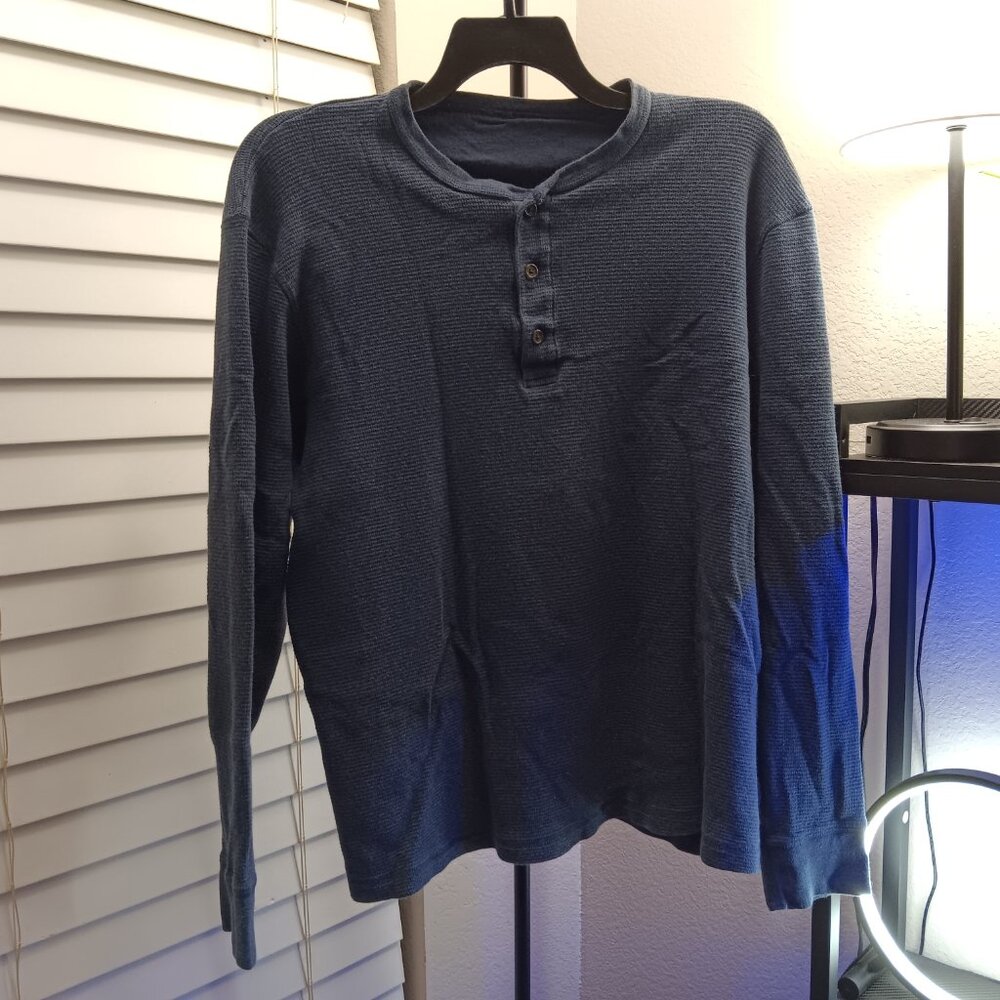 Faded Blue Thermal Top